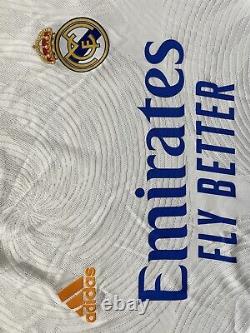 2021/22 Real Madrid Authentic Home Jersey #9 BENZEMA 2XL UCL Long Sleeve NEW