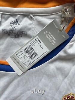 2021/22 Real Madrid Home Jersey #9 BENZEMA 3XL Adidas UCL Long Sleeve NEW