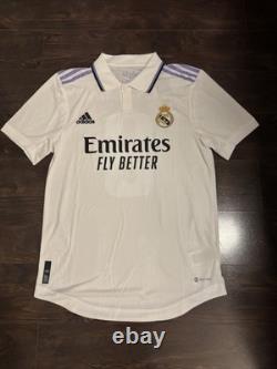 2022-2023 Authentic Adidas Real Madrid Karim Benzema Kit Jersey Shirt HF0292