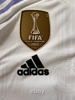 2022/2023 Luka Modric Real Madrid Home Jersey (La Liga + CWC Patch)