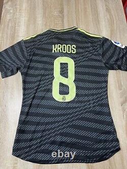 2022-2023 Real Madrid Away Jersey (Kroos #8) Football Soccer