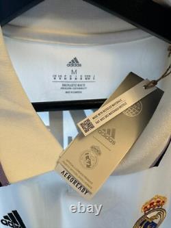 2022-23 Adidas Real Madrid Home Benzema #9 Jersey Champions League NWT Medium