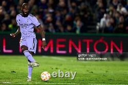 2022/23 Adidas Real Madrid Rüdiger Match Issue Copa Del Rey Away Jersey