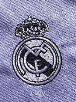 2022/23 Real Madrid Away Jersey #9 Benzema Medium Adidas Soccer UCL NEW