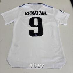 2022/23 Real Madrid Karim Benzema Jersey Adidas 120 Años Limited Edition Size M