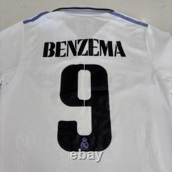 2022/23 Real Madrid Karim Benzema Jersey Adidas 120 Años Limited Edition Size M
