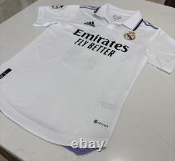 2022/23 Real Madrid Karim Benzema Jersey Adidas 120 Años Limited Edition Size M
