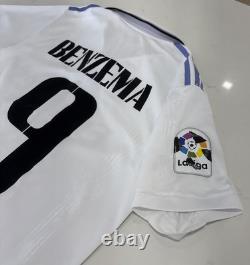 2022/23 Real Madrid Karim Benzema Jersey Adidas 120 Años Limited Edition Size M