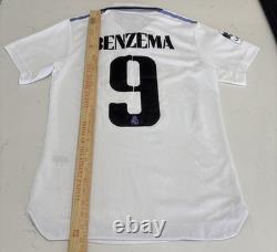 2022/23 Real Madrid Karim Benzema Jersey Adidas 120 Años Limited Edition Size M