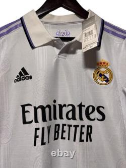 2022/23 Real Madrid Karim Benzema Jersey SIZE M Adidas 120 Años Limited Edition