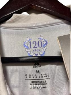 2022/23 Real Madrid Karim Benzema Jersey SIZE M Adidas 120 Años Limited Edition