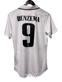 2022/23 Real Madrid Karim Benzema Jersey SIZE M Adidas 120 Años Limited Edition