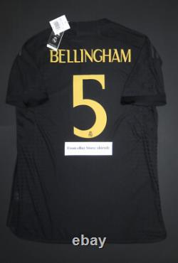 2023-2024 Adidas Authentic Real Madrid Jude Bellingham Third Jersey Shirt Kit