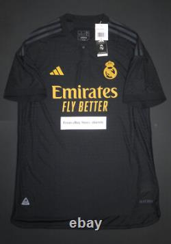 2023-2024 Adidas Authentic Real Madrid Jude Bellingham Third Jersey Shirt Kit