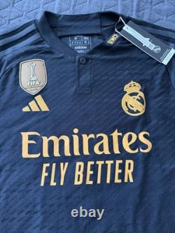 2023/2024 Real Madrid Authentic Third Jersey #5 BELLINGHAN Medium Player Issue