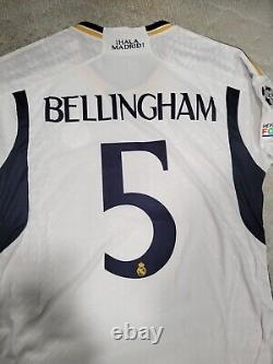 2023-24 #5 Bellingham Real Madrid UCL Long Sleeve Jersey OPEN TO OFFERS