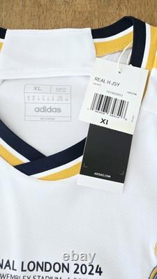 2023/24 Adidas Real Madrid #8 KROOS Champions League Home Soccer Jersey Size XL