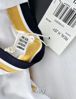 2023/24 Adidas Real Madrid #8 KROOS Champions League Home Soccer Jersey Size XL