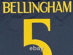 2023/24 Real Madrid Away Jersey #5 Bellingham Small Long Sleeve Champions League