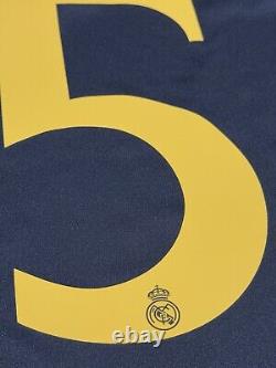 2023/24 Real Madrid Away Jersey #5 Bellingham Small Long Sleeve Champions League
