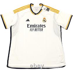 2023/24 Real Madrid Home Jersey #5 Bellingham 3XL Adidas Soccer Champions League