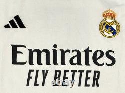 2023/24 Real Madrid Home Jersey #5 Bellingham 3XL Adidas Soccer Champions League