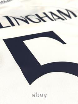 2023/24 Real Madrid Home Jersey #5 Bellingham 3XL Adidas Soccer Champions League