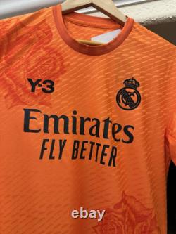 2024 Real Madrid Y-3 Andriy Lunin soccer jersey