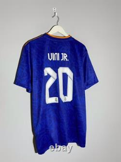 #20 Vinicius Junior Real Madrid Adidas 2021/22 Away Football Shirt Soccer Jersey