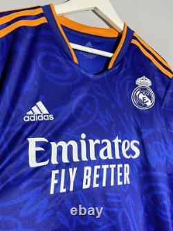 #20 Vinicius Junior Real Madrid Adidas 2021/22 Away Football Shirt Soccer Jersey