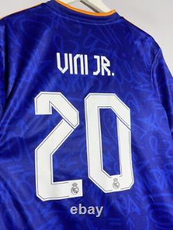 #20 Vinicius Junior Real Madrid Adidas 2021/22 Away Football Shirt Soccer Jersey