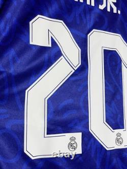 #20 Vinicius Junior Real Madrid Adidas 2021/22 Away Football Shirt Soccer Jersey