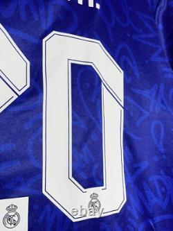 #20 Vinicius Junior Real Madrid Adidas 2021/22 Away Football Shirt Soccer Jersey