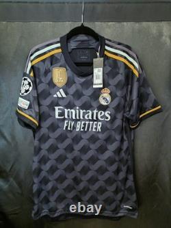 23/24 Adidas Real Madrid Away Jersey Size L Bellingham 5 IJ5901