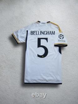 23/24 Real Madrid BELLINGHAM Soccer Jersey Football Shirt L AUTHENTIC