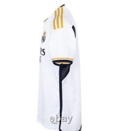 23/24 Real Madrid White Home Soccer Fútbol Jersey Shirt Men All Sizes Authentic