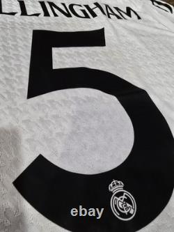 24/25 Real Madrid Home Bellingham #5 Champion League Player Version NEW