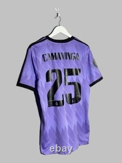 #25 Camavinga Real Madrid Adidas 2022/23 Away Football Shirt Soccer Jersey