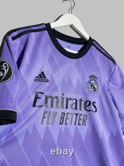 #25 Camavinga Real Madrid Adidas 2022/23 Away Football Shirt Soccer Jersey