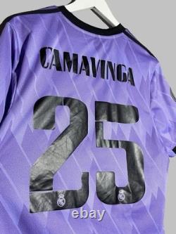 #25 Camavinga Real Madrid Adidas 2022/23 Away Football Shirt Soccer Jersey