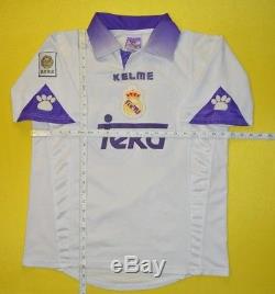 2.5/5 Real Madrid #15 Morientes 19971998 Kelme Football Home Shirt Jersey