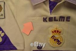 2.5/5 Real Madrid #15 Morientes 19971998 Kelme Football Home Shirt Jersey