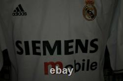 4.5/5 Real Madrid adults XL/XXL 2003 #23 Beckham football shirt jersey soccer