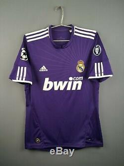 4.7/5 Real Madrid jersey M 2010 2011 third shirt soccer football Adidas ig93