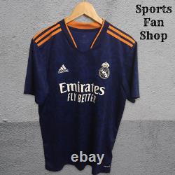 5+/5 Real Madrid #12 Marcelo 2021/2022 Away Size L Adidas soccer shirt jersey