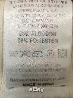 #9 Hugo Sanchez Adidas Real Madrid Ultra Rare Jersey Size Medium Made In Spain