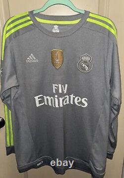 ADIDAS CRISTIANO RONALDO 2015 FIFA 2015 Soccer World Champions Jersey Large EUC