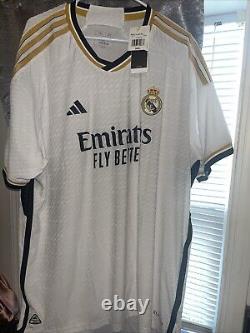 ADIDAS Men's Real Madrid FC Home Soccer Jersey Sz 3XL White HR3796 NWT
