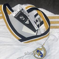 ADIDAS Men's Real Madrid FC Home Soccer Jersey Sz 3XL White HR3796 NWT