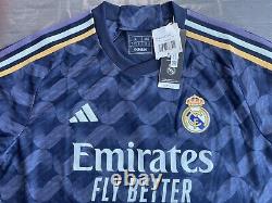 ADIDAS REAL MADRID AUTHENTIC Players Version AWAY JERSEY IA5138 Large 2023/24